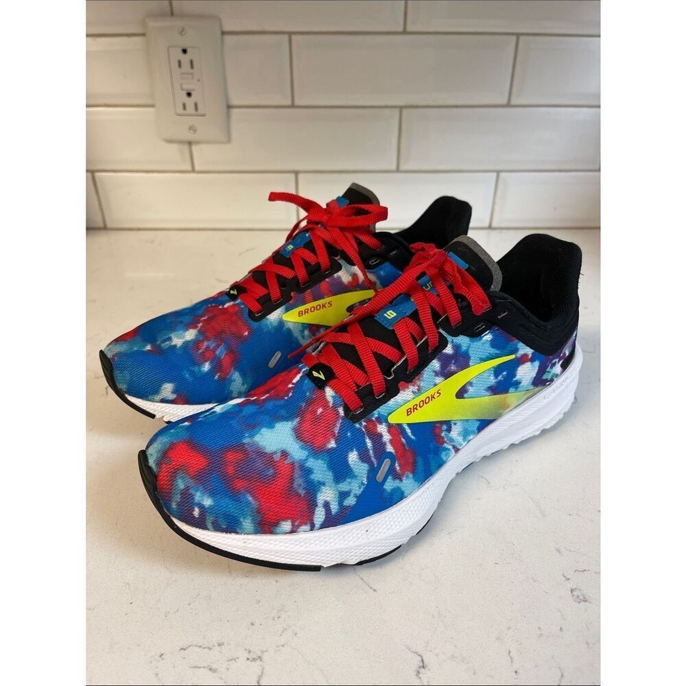 Brooks Woman’s Launch 9 'Multi Color' Tie Dye Size 10